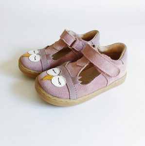 Baleriny Mido 20-43/30-43 Sowy róż brokat
