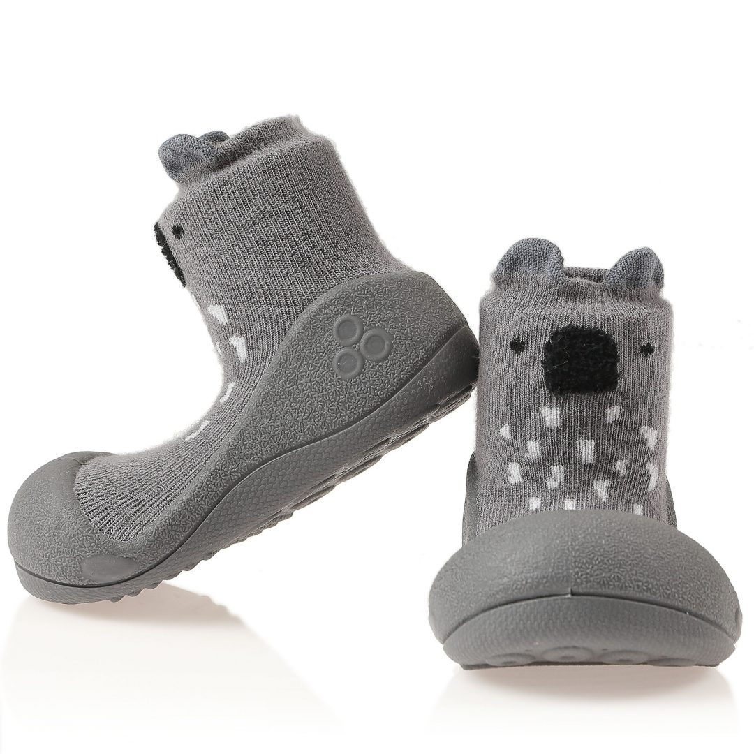 Kapcie dziecięce Attipas Koala Grey