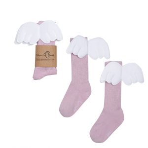 Podkolanówki Mama's Feet Aniołek Lawendowy