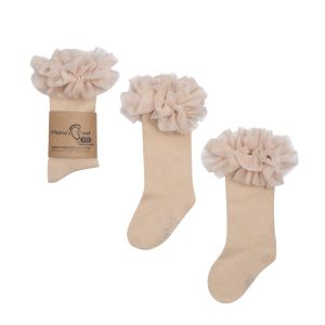 Podkolanówki Mama's Feet Tutu Beż