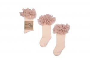Podkolanówki Mama's Feet Tutu Wenecki Róż