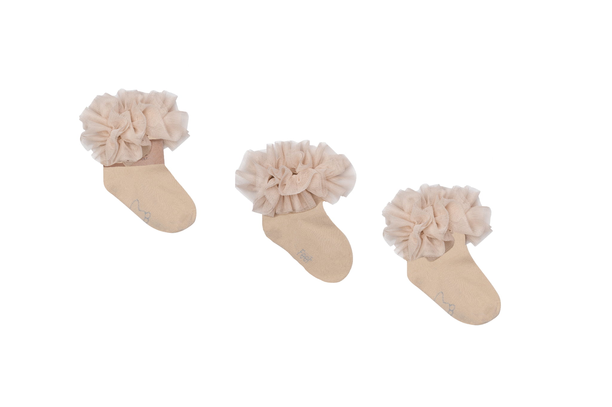 Skarpetki Mama's Feet Tutu Beżowe