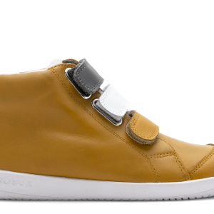 Buty zimowe dziecięce Bobux Hi Court Switch Arctic Butterscotch (White + Smoke)