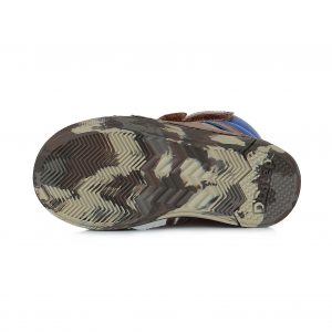 Buty zimowe D.D.step W068-363AL Chocolate wodoodporne