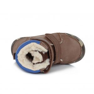Buty zimowe D.D.step W068-363AL Chocolate wodoodporne