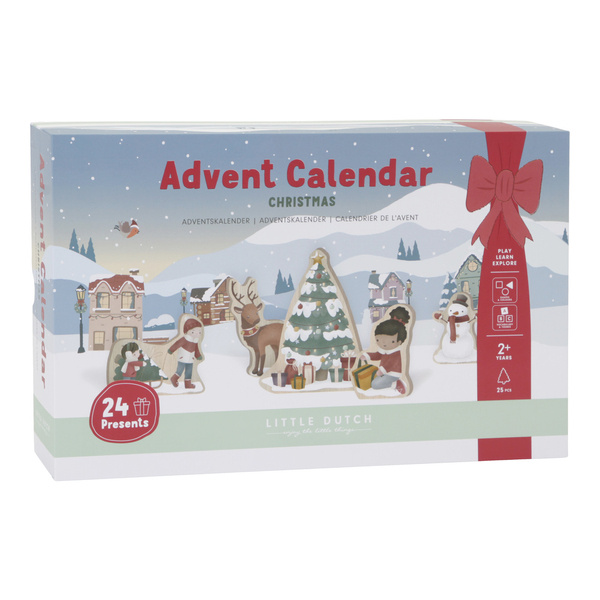 Little Dutch Kalendarz adwentowy X-MAS FSC 2022 LD4863
