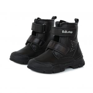 Buty zimowe D.D.step W056-711M Black wodoodporne