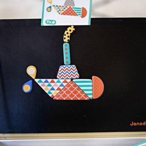 Magnetyczna układanka Kształty Magnetibook, Janod