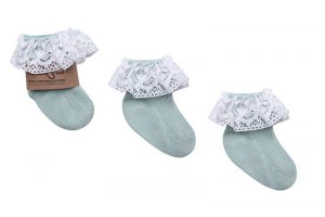 Skarpetki Mama's Feet Vintage love Mięta