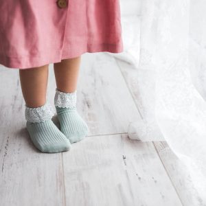 Skarpetki Mama's Feet Vintage love Mięta