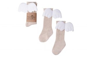Podkolanówki Mama's Feet Aniołek Złoty