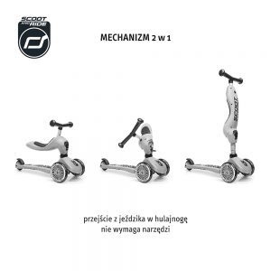 Scoot and ride HIGHWAYKICK 1 - Steel