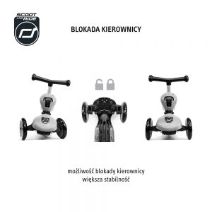 Scoot and ride HIGHWAYKICK 1 - Steel