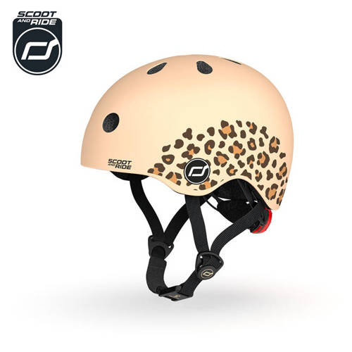 Scoot and Ride Kask XXS-S Leopard