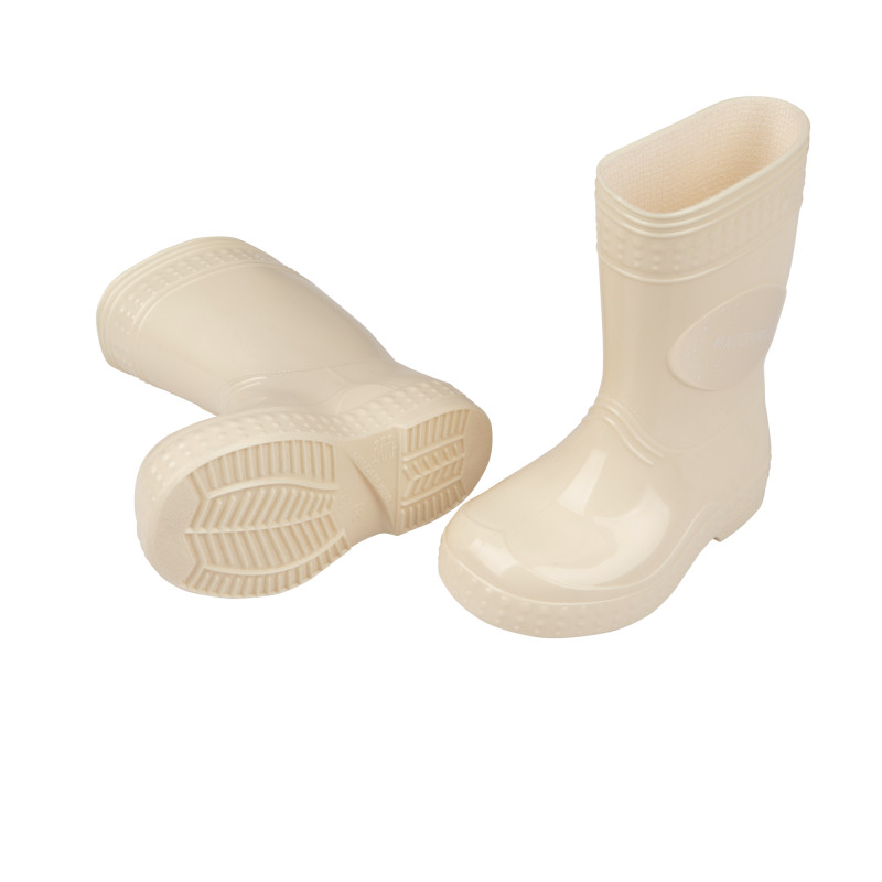 Kalosze Soft Kropki Kremowy