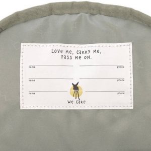Lassig Plecak mini Happy Prints karmelowy