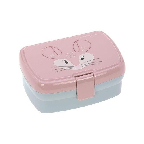 Lassig Zestaw na lunch Lunchbox + Tritanowa butelka - bidon 460 ml About Friends Szynszyla