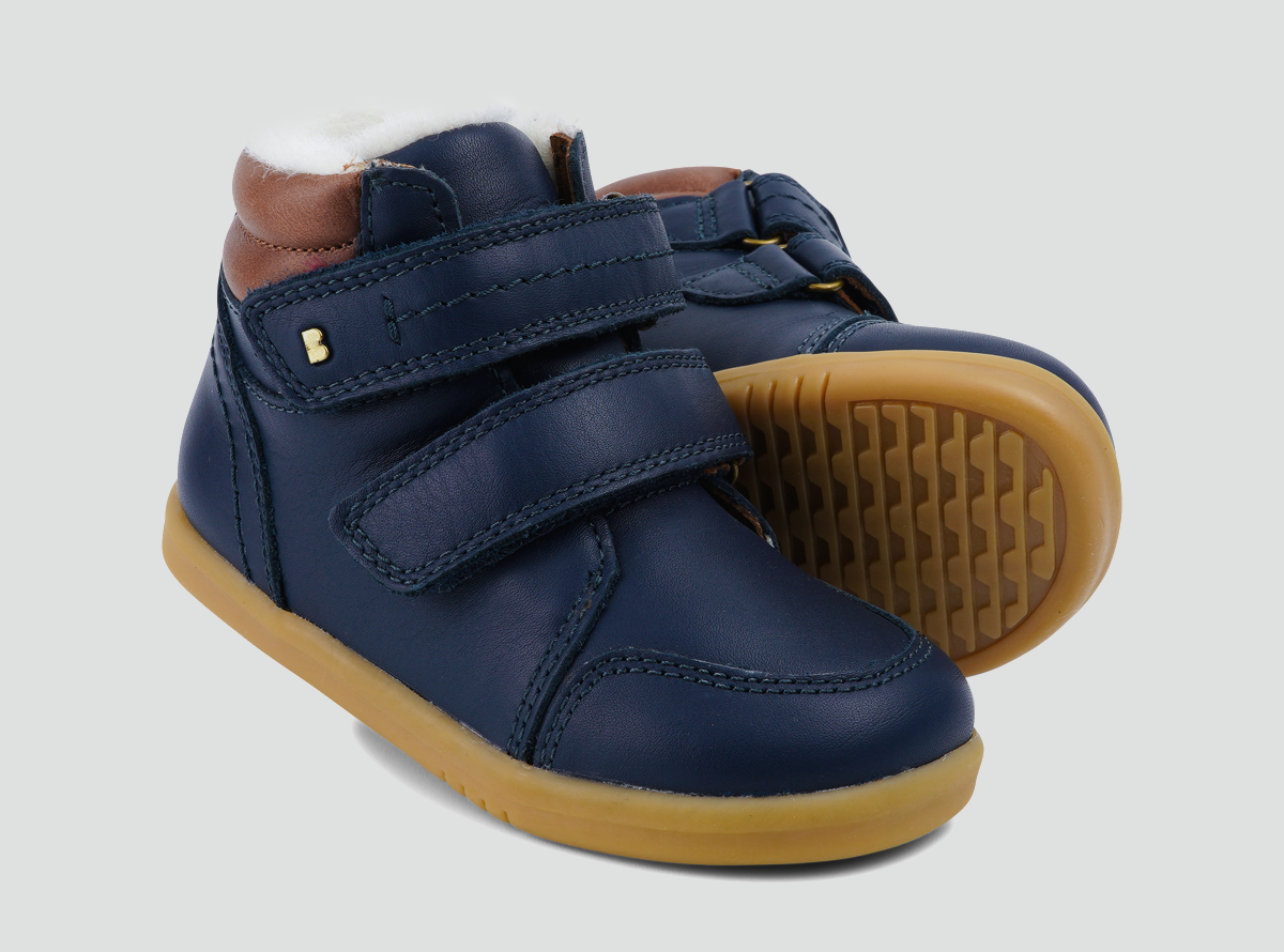 Buty zimowe dziecięce Bobux Timber Arctic Navy 635903B