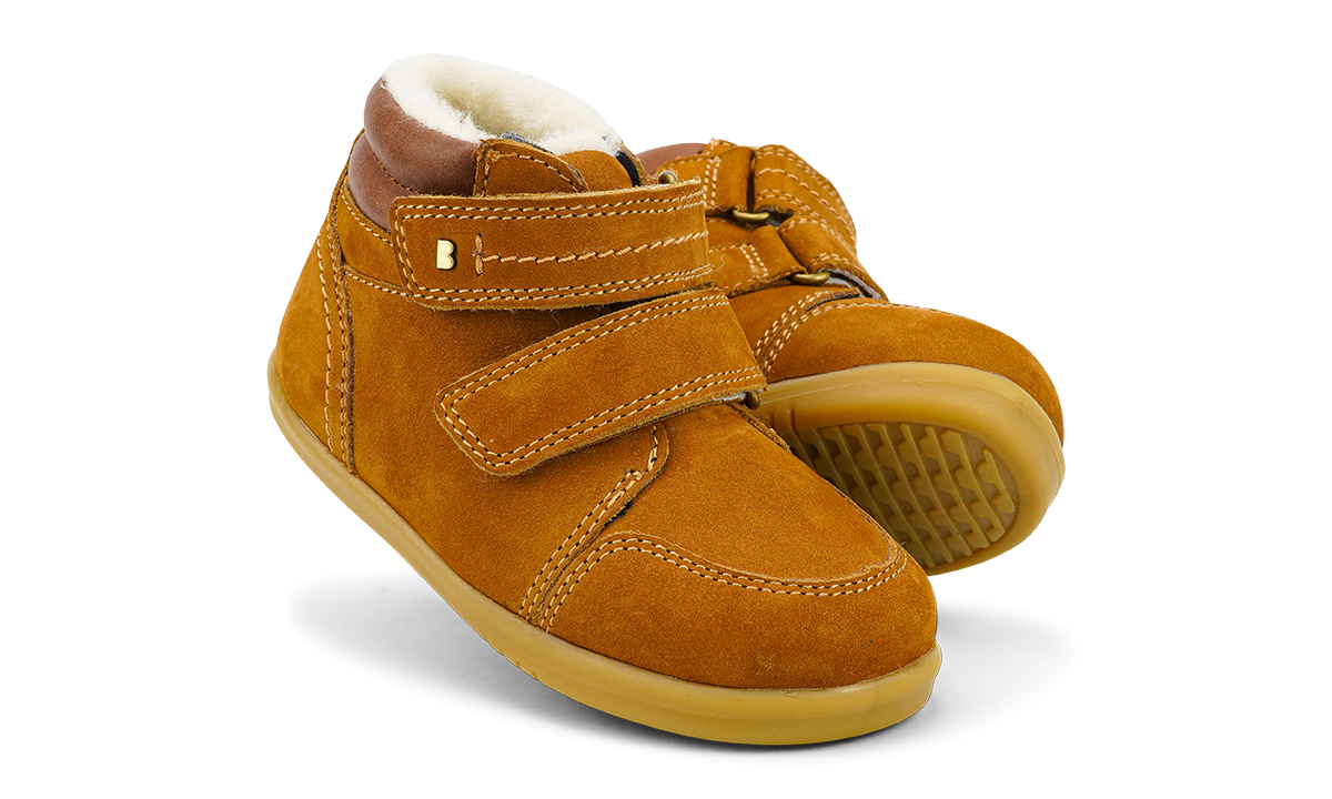 Buty zimowe dziecięce Bobux Timber Arctic Mustard 836002E