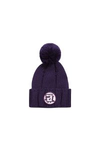 KukuKid Czapka Merino Fioletowa