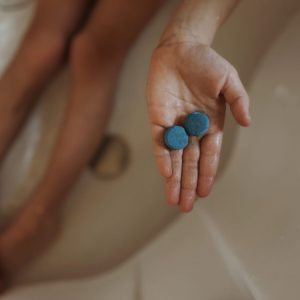 MINI U Tabletki do kąpieli Fizzy Plops w 4 kolorach