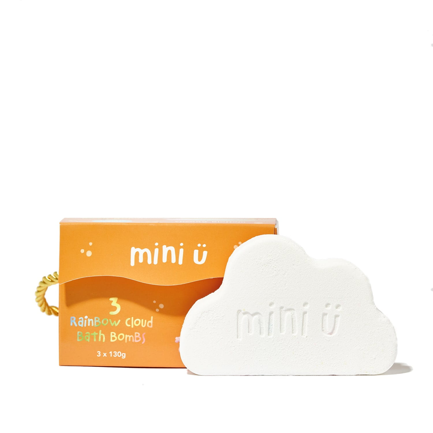 MINI U Tęczowe chmurki do kąpieli dla dzieci