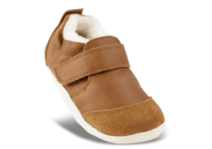 Buty do nauki chodzenia Bobux Marvel Arctic Caramel 500617J ocieplane