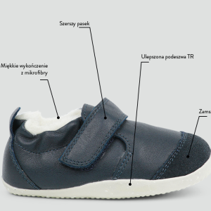 Buty zimowe do nauki chodzenia Bobux Marvel Arctic Navy 500608J