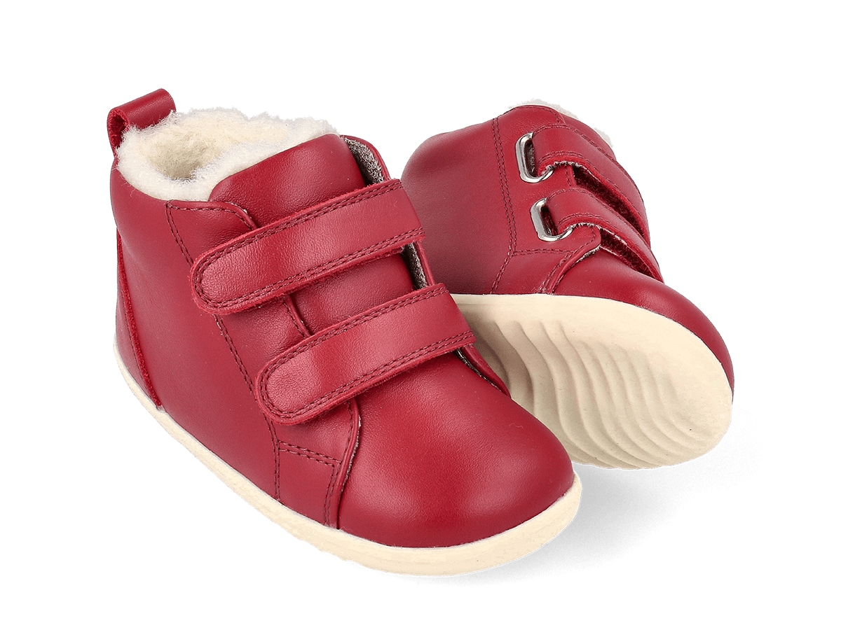 Buty zimowe dziecięce Bobux Grass Court High Arctic Cranberry 750904