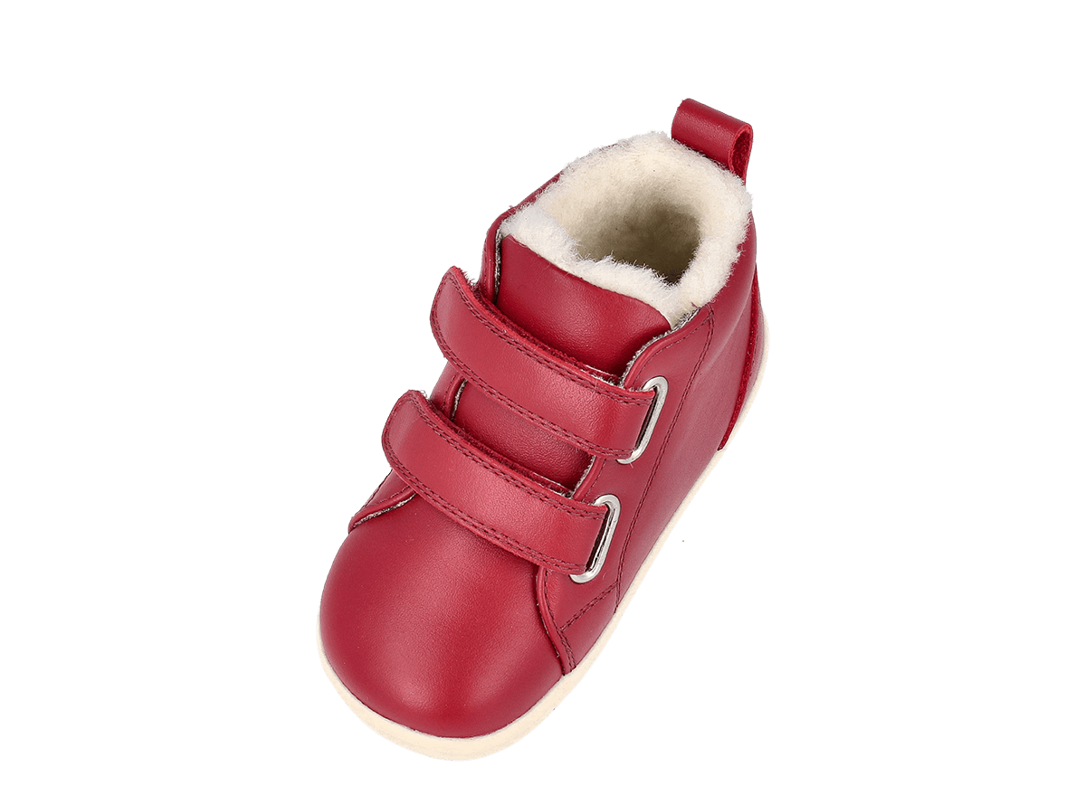 Buty zimowe dziecięce Bobux Grass Court High Arctic Cranberry 750904