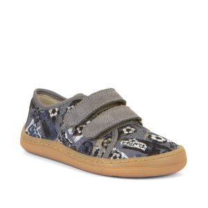 Trampki-Kapcie Froddo Barefoot Canvas G1700379-27 Szary