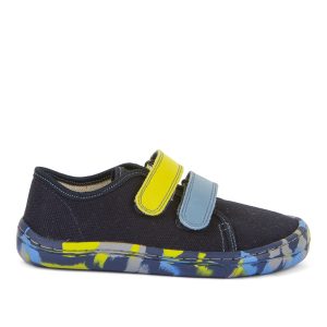 Trampki-Kapcie Froddo Barefoot Canvas G1700379-31 Granatowy