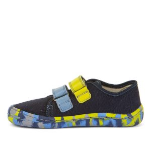 Trampki-Kapcie Froddo Barefoot Canvas G1700379-31 Granatowy