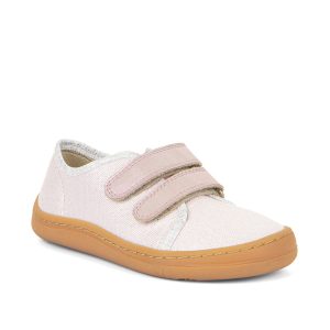 Trampki-Kapcie Froddo Barefoot Canvas G1700379 Różowy