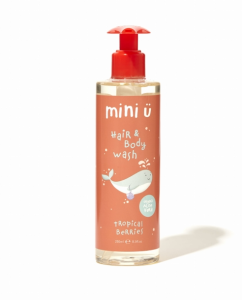 MINI U Naturalny żel do mycia ciała i włosów dla dzieci i niemowląt