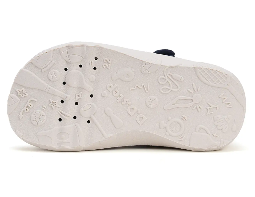 Kapcie D.D.Step barefoot C086-51492 White