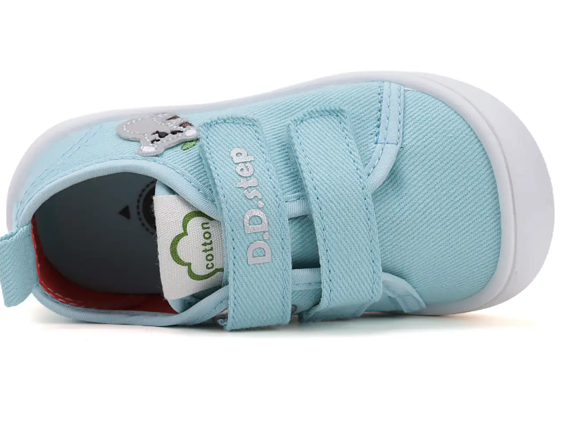 Trampki tekstylne D.D.Step C100-51602 Sky Blue