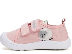 Trampki tekstylne D.D.Step C100-51497 Baby Pink