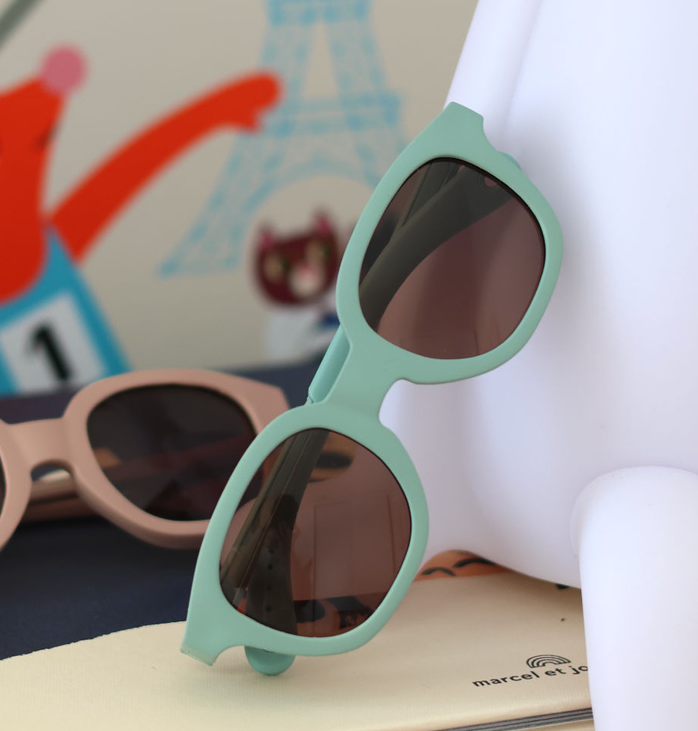 Okulary przeciwsłoneczne Beaba Lucky - Sage Green