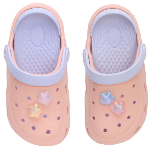 Klapki z ozdobami D.D.step J091-51713C Baby Pink