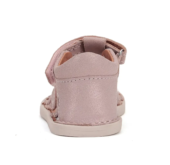 Sandały skórzane D.D.Step barefoot G076-51736BM Baby Pink