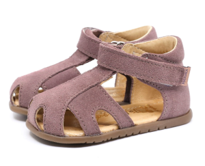 Sandały zakryte Mrugała Barefoot MIMI Lawenda