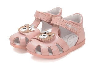 Sandały skórzane D.D.Step G075-51284D Baby Pink