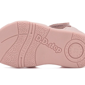 Sandały skórzane D.D.Step G075-51284D Baby Pink