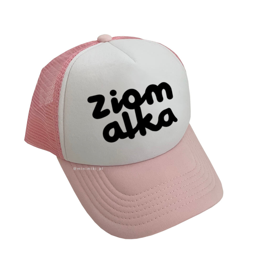 Czapka z daszkiem MiniMiki Ziomalka Róż