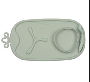 B.box roll+go: zwijana mata do karmienia, Sage