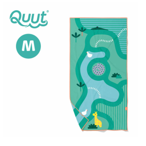 QUUT Dwustronny ręcznik plażowy PlayTowels M (140 x 70cm) Safari