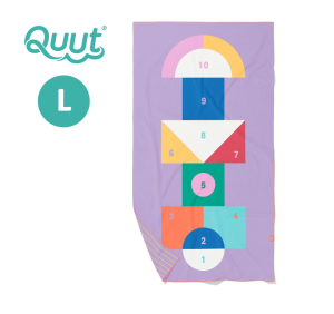 QUUT Dwustronny ręcznik plażowy PlayTowels L (180 x 100cm) Hopscotch