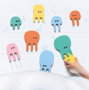 Quut Zestaw puzzli piankowych Meduzy