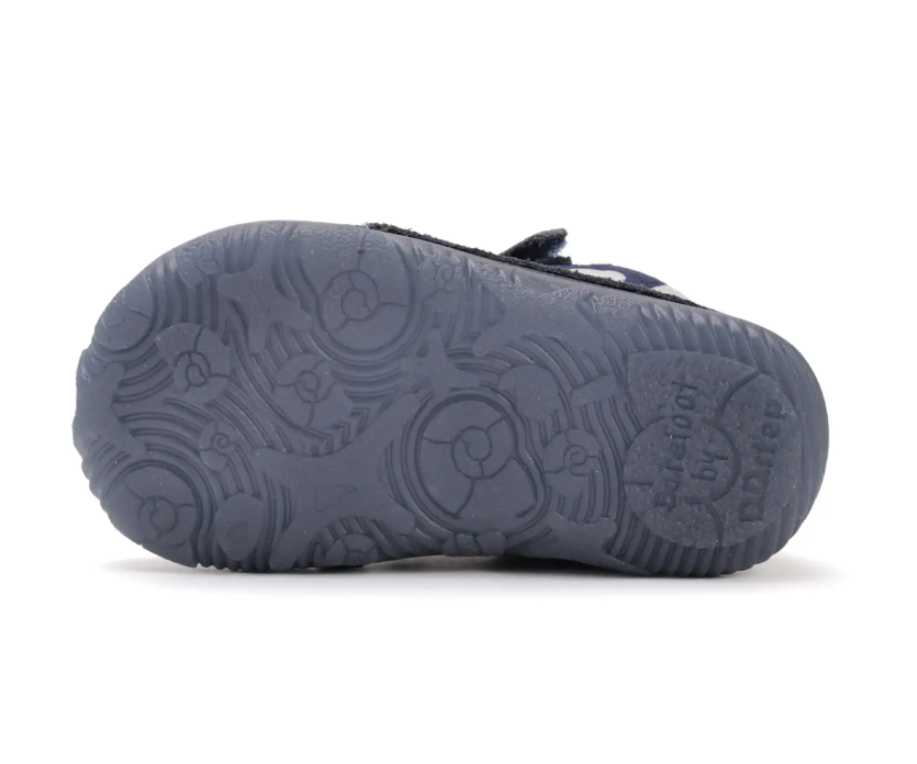 Półbuty skórzane D.D.Step barefoot S073-52165 Royal Blue